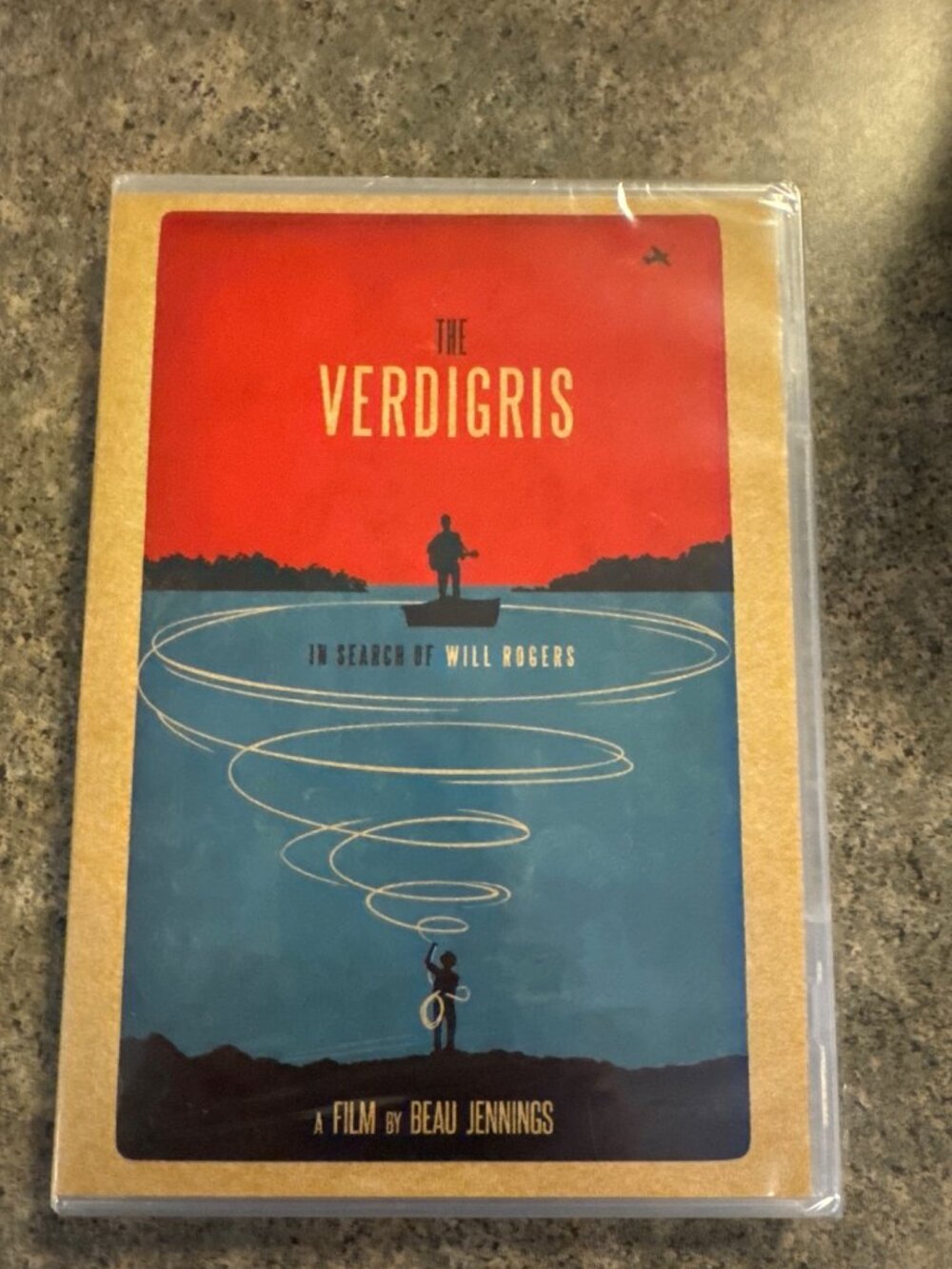 The Verdigris DVD - A Film By Beau Jennings Exploring Will Rogers Legacy - 56 Mi